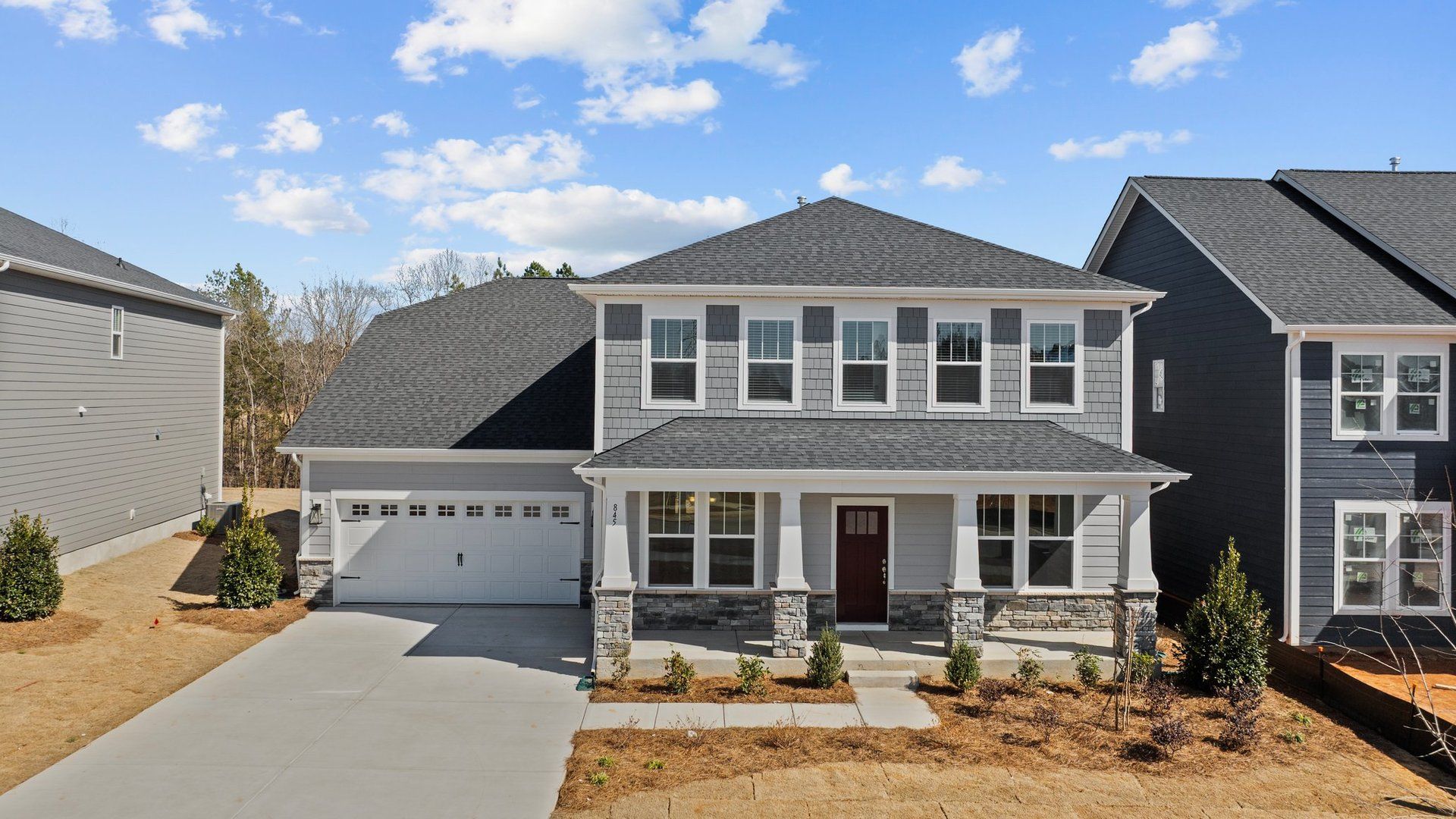 Norris Design by premier builder DRB Homes at Lakeside Glen in York, SC.