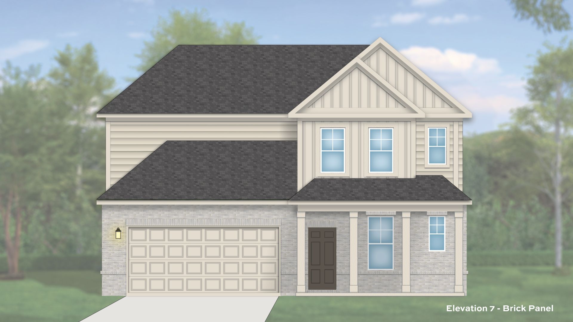 Elevation 7 - Brick Panel