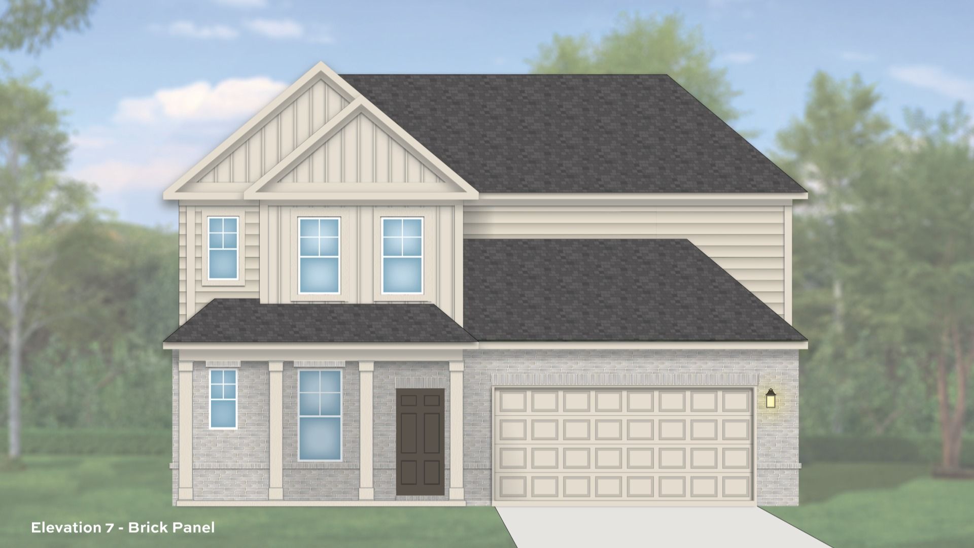 Elevation 7 - Brick Panel