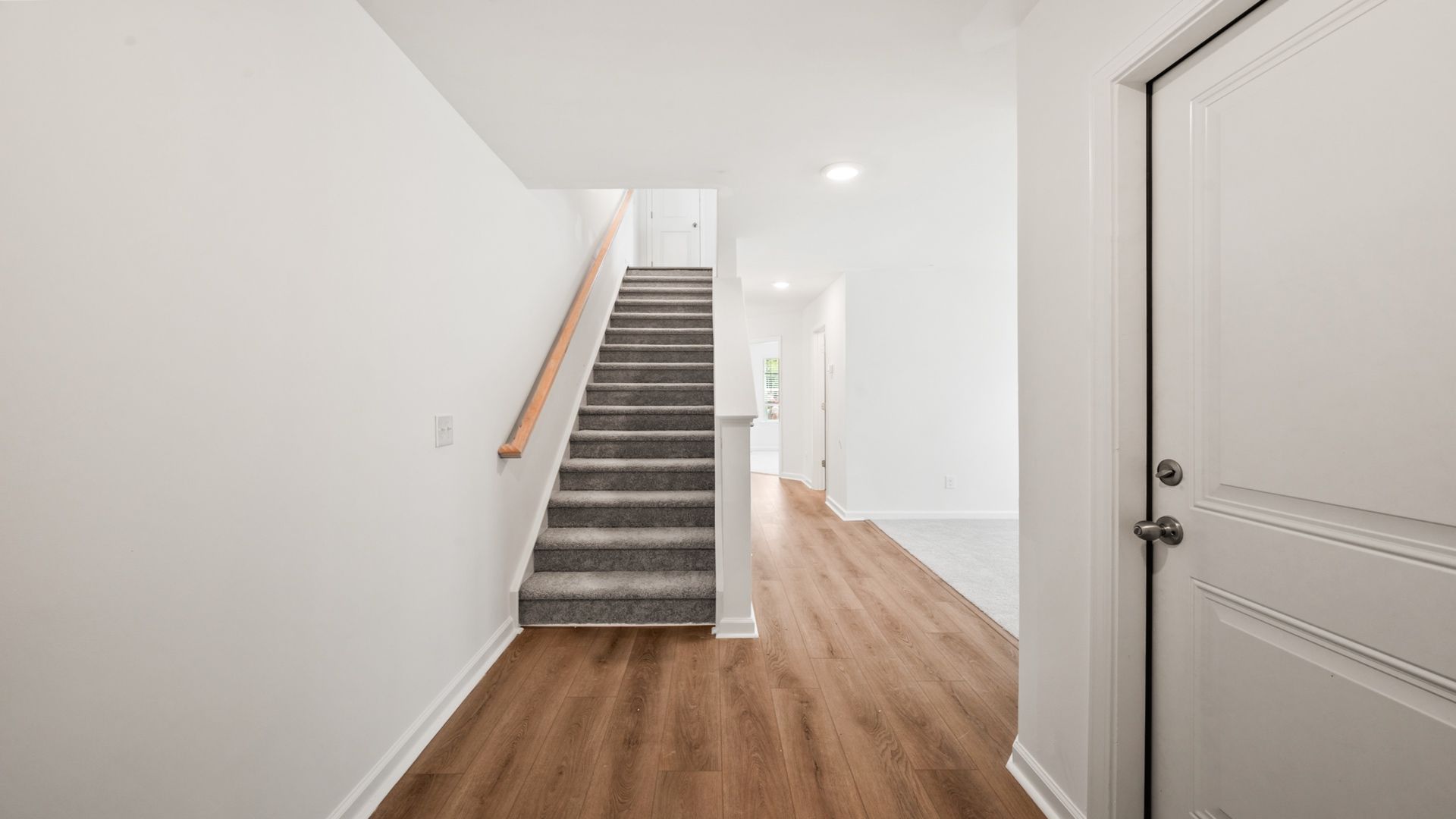 Foyer of Hayden Floorplan at Clear Springs Townhomes