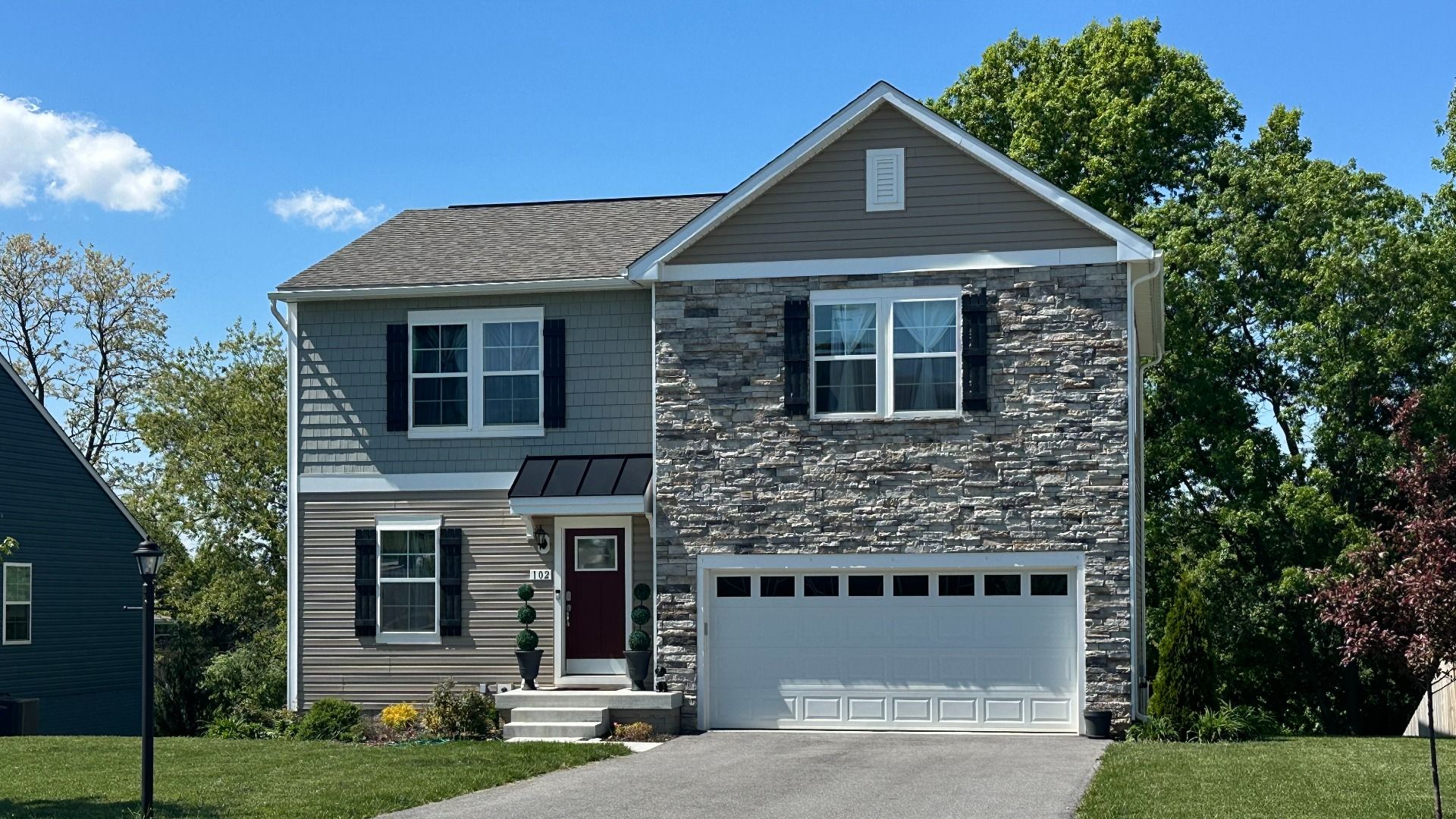 Exterior:Photo is not an actual home but similar home/floorplan
