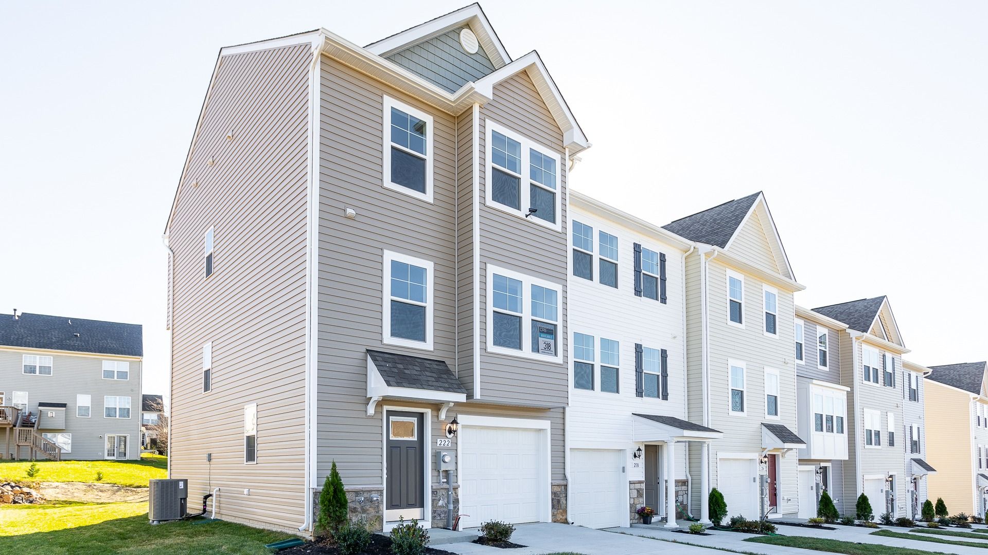 DRB Homes York II at Archers Rock Front Exterior