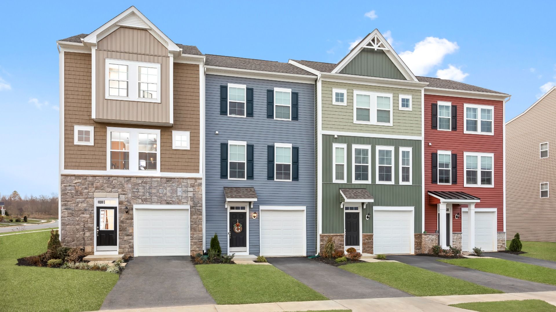 DRB Martinsburg Station Bedford II Front Exterior