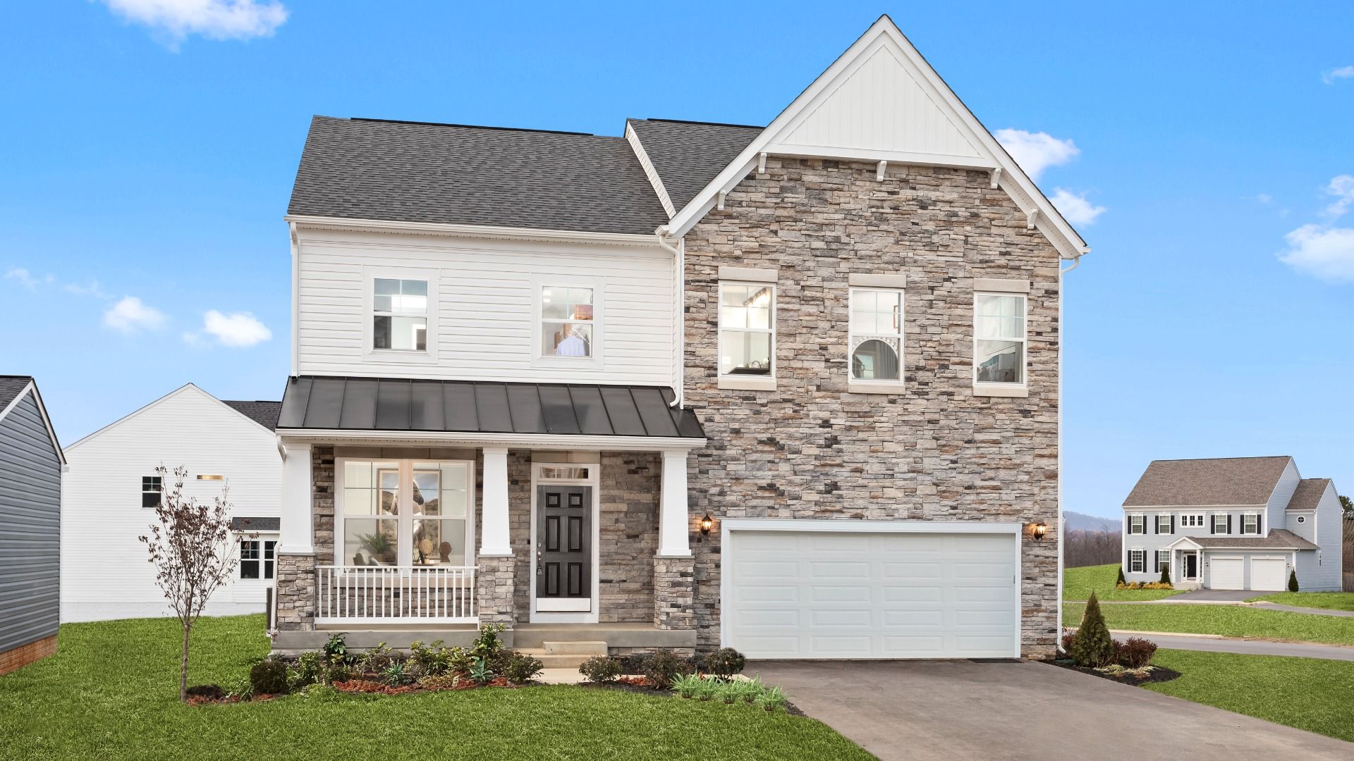 DRB Homes Martinsburg Station Bridgeport II Front Exterior