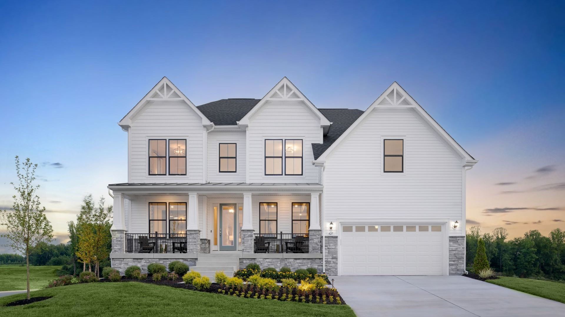 Albemarle at South Lake in Bowie, MD:Albemarle Single Family Home at South Lake in Bowie, MD