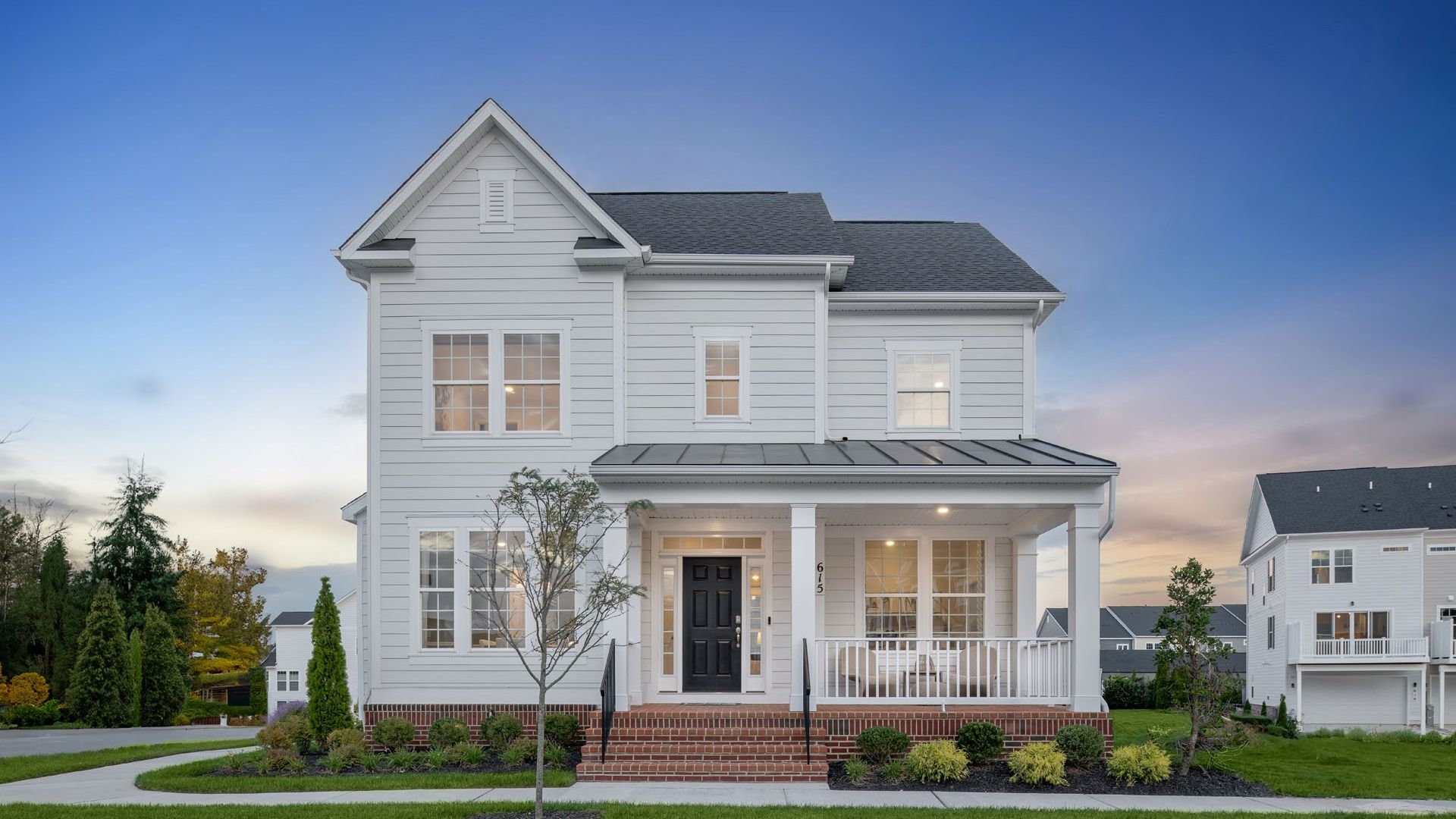 Thames Exterior:Thames Single Family Home at Greenleigh in Middle River, MD