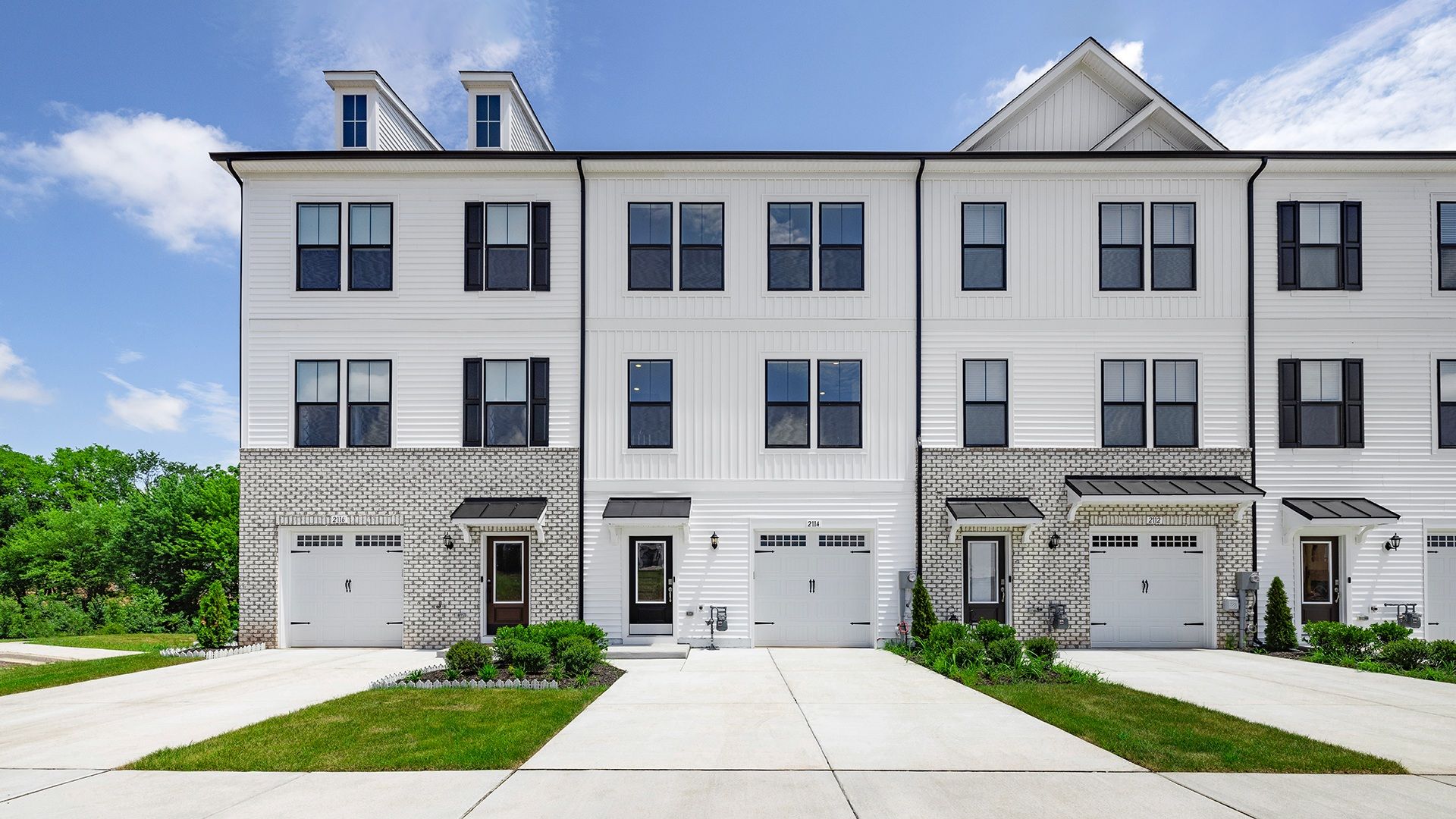Graham Exterior:Graham Townhome Exterior