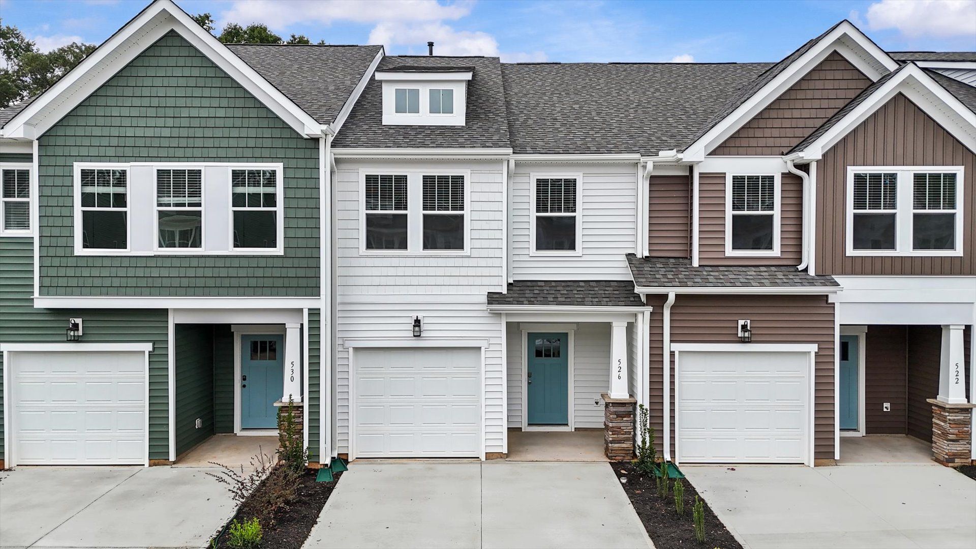 Notable curb appeal and elegant interiors in this reputable community near Spartanburg's core:Exceptional home with tasteful exterior finishes and a thoughtfully designed façade