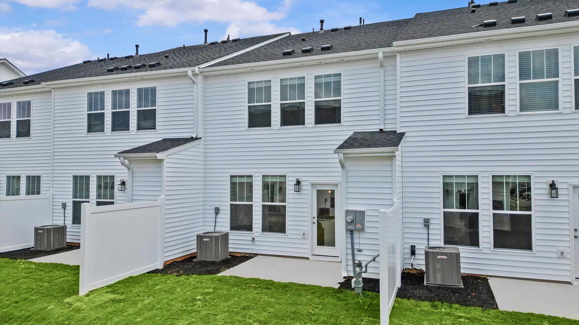 Superior exterior design with modern details and established charm:Highly skilled design meets functional luxury in this leading Hickory Heights townhome