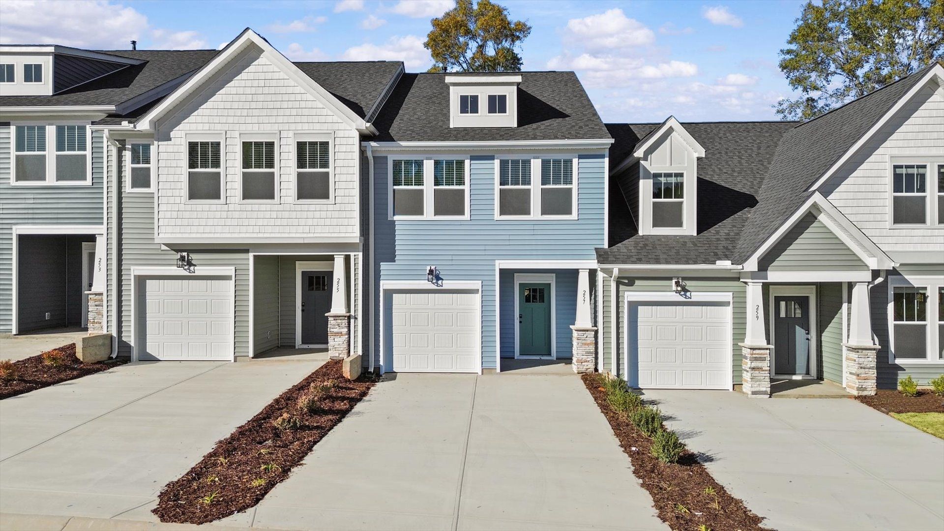 Eye-catching exterior and tasteful interior upgrades in a prime location:Elegant exterior with eye-catching curb appeal in a first-class DRB Homes community