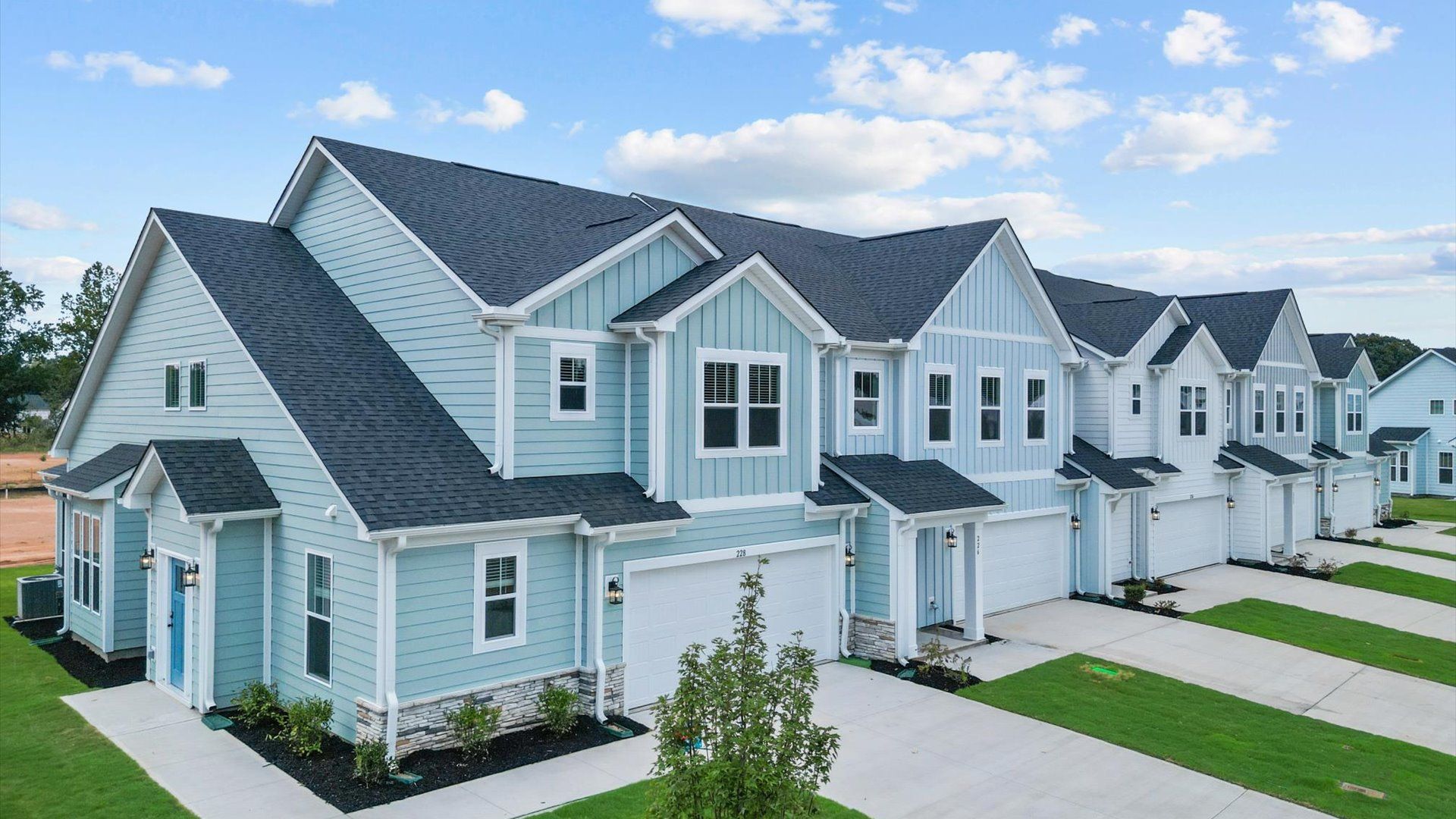 Exterior of Village at Midway Townhomes