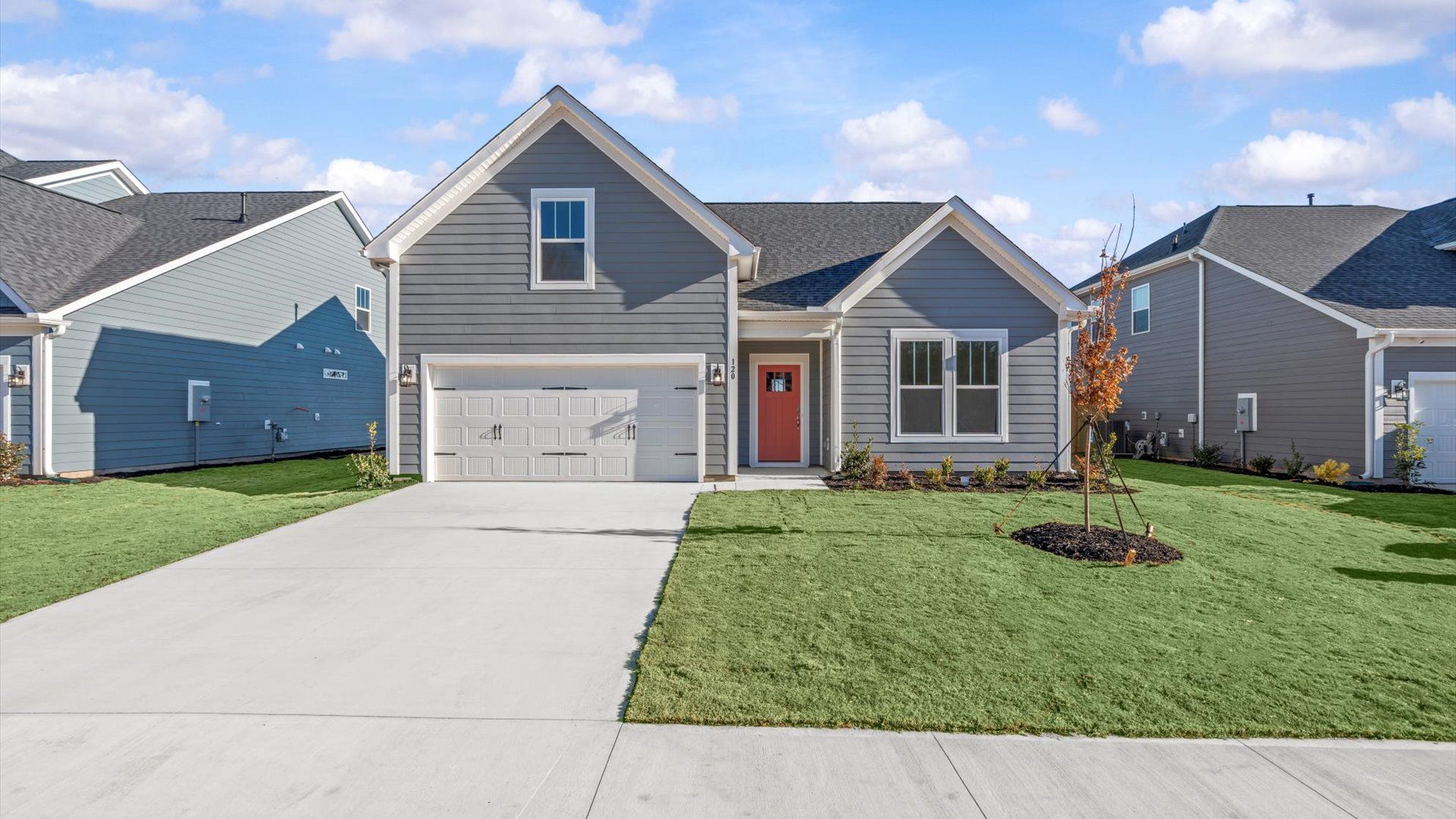 Memorable first impression with elegant exterior design and exceptional materials:Exclusive DRB Homes exterior with balanced proportions and vibrant curb appeal