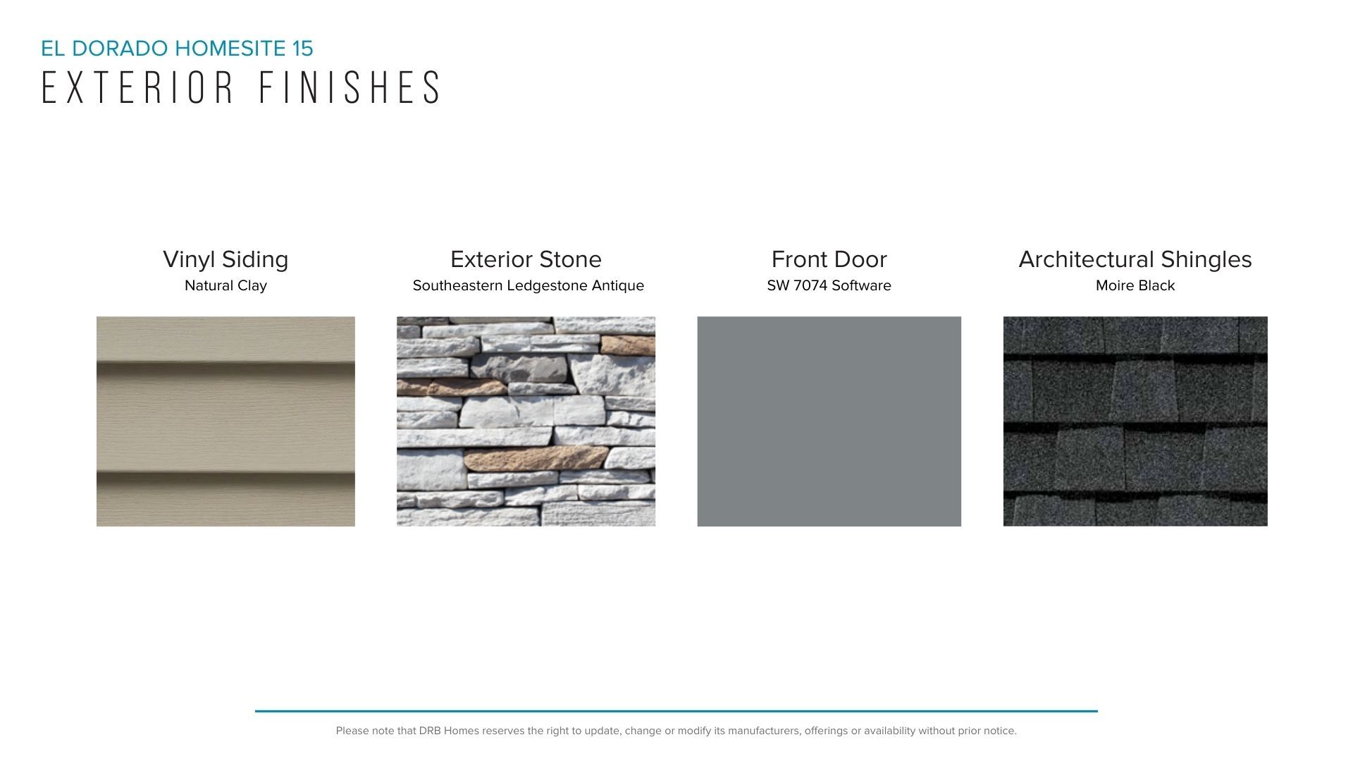 Design Studio Selections