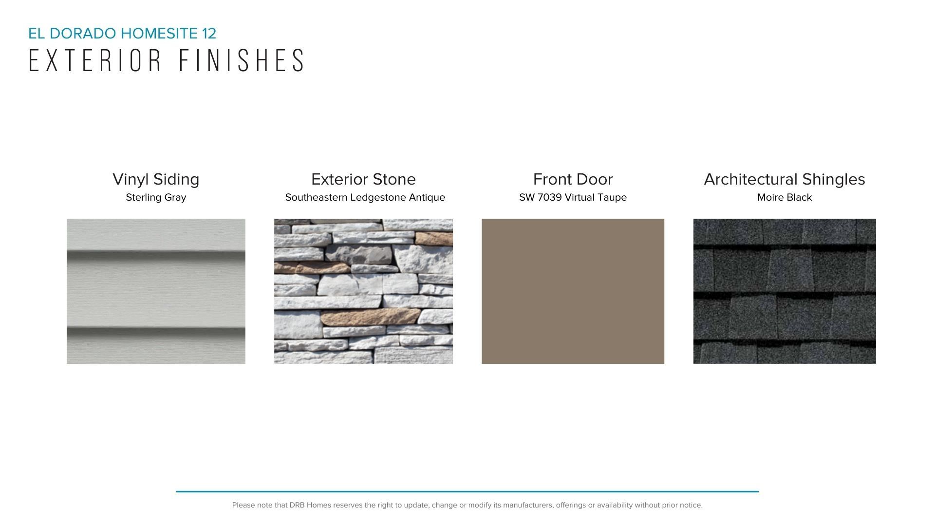 Design Studio Selections