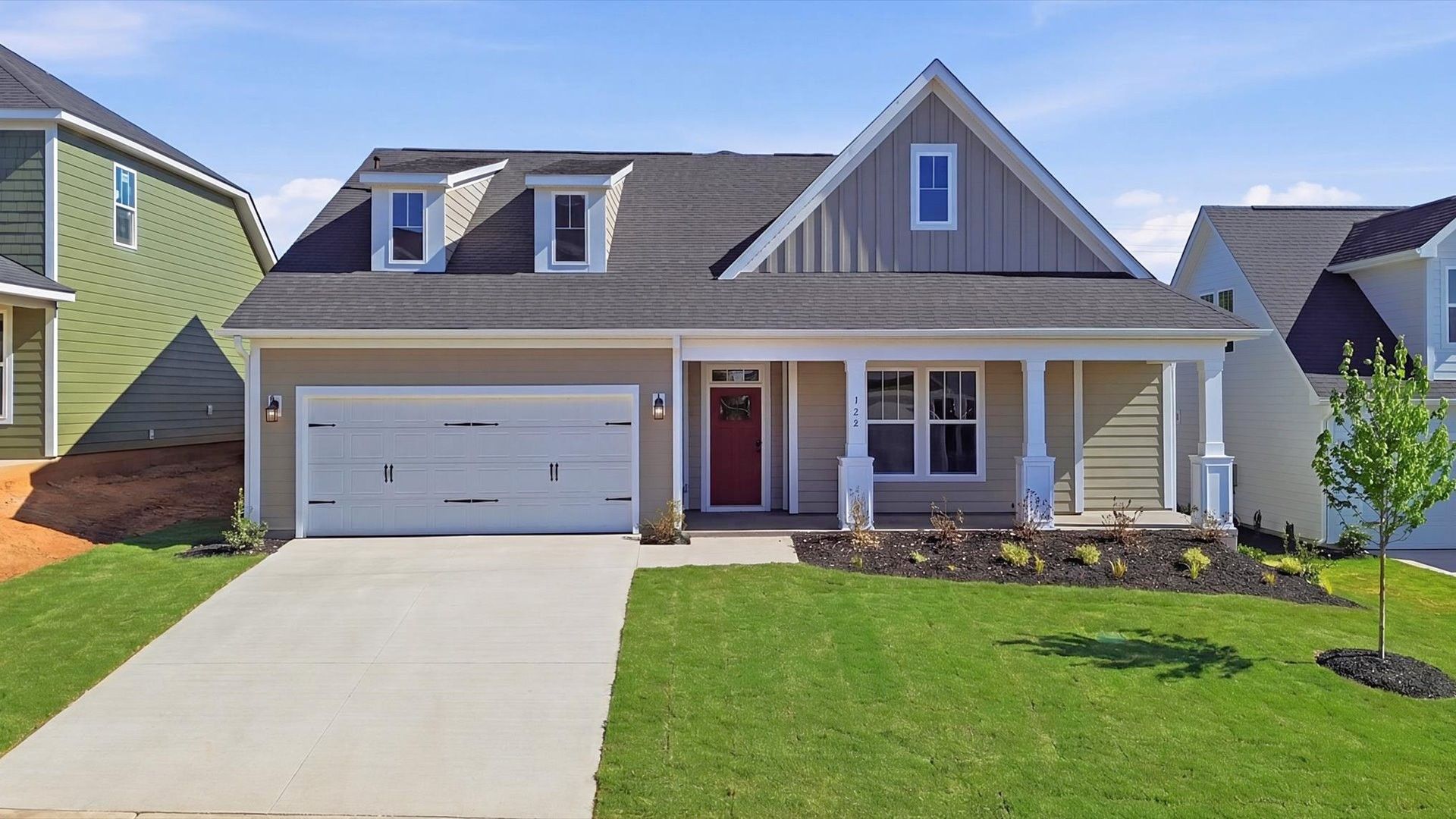 Inviting covered entry sets the tone for this beautifully crafted residence:Desirable location and established charm in this superior two-story home community located in Woodruff, SC