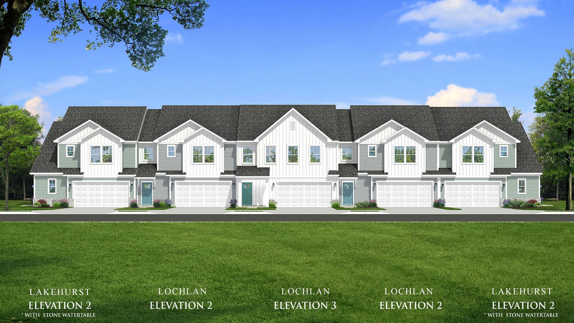 Village at Midway Lochlan and Lakehurst Rendering