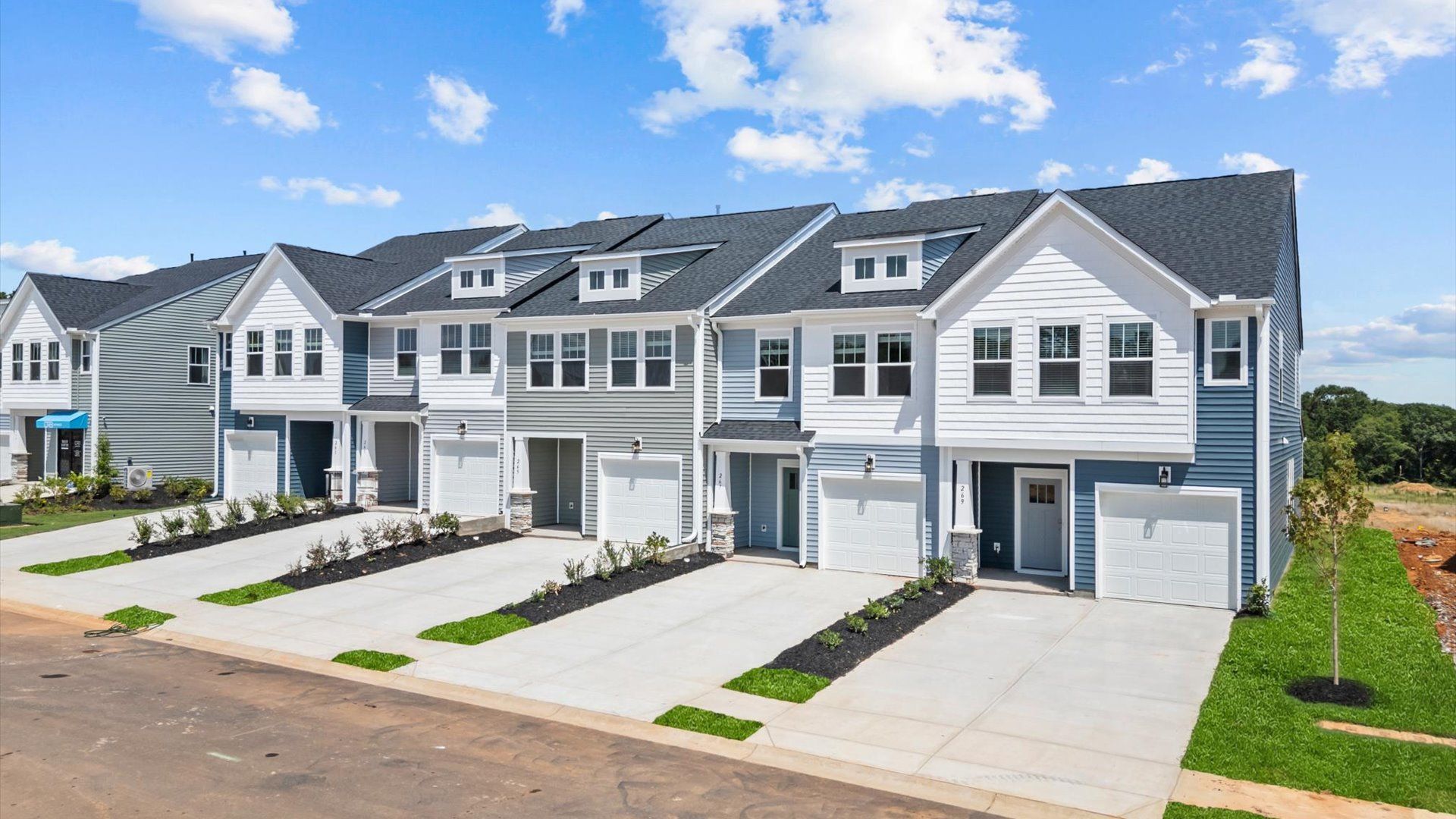 Litchfield Front Exterior:Front Exterior of The Litchfield Design by DRB Homes