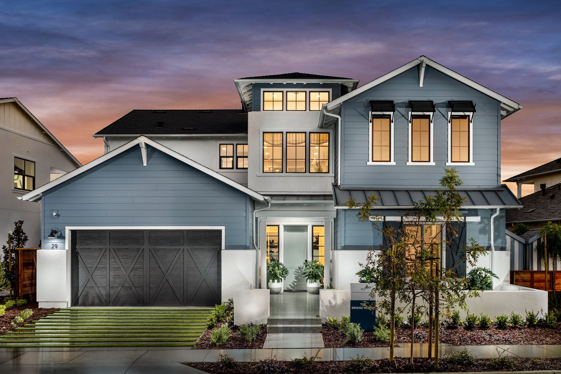 The Bridge House:Elevation