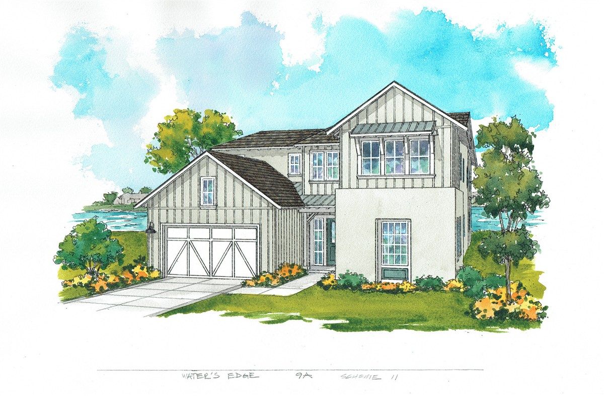 Elevation A:The Bridge House
