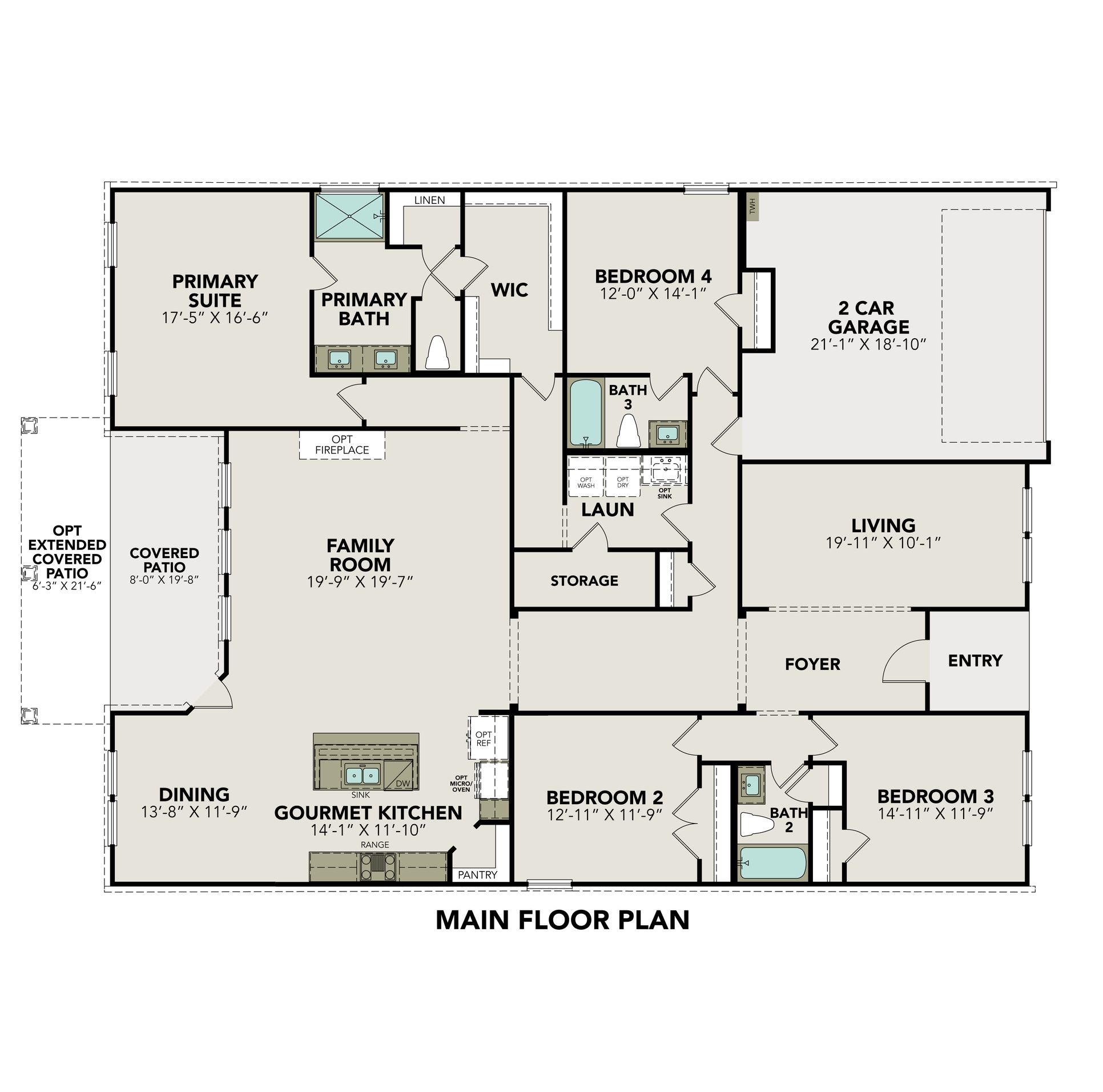 Floor Plan:Main Floor Plan