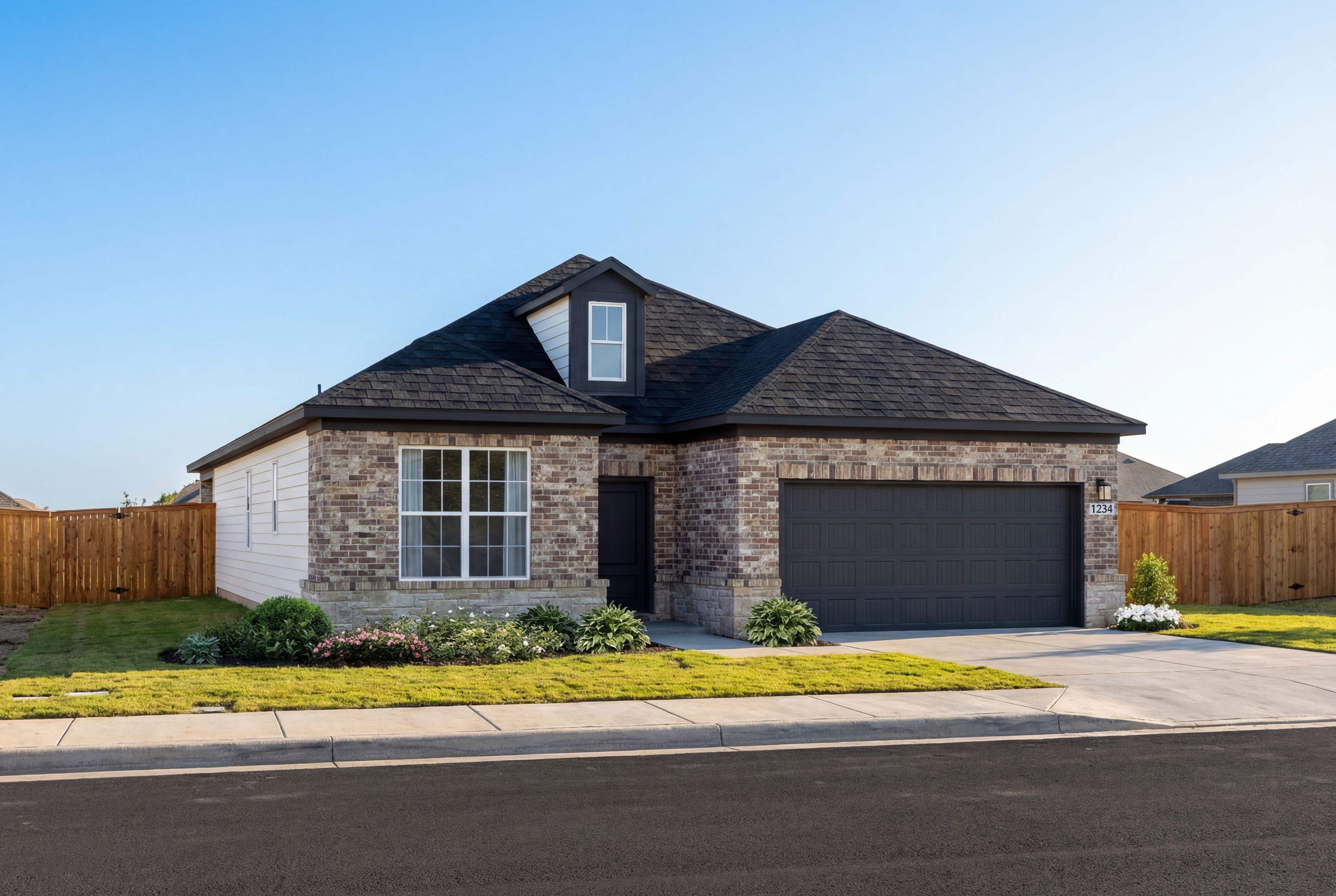 The Everett C, 3-Car Garage:Build The Everett C, 3-Car Garage - now starting at $334,990