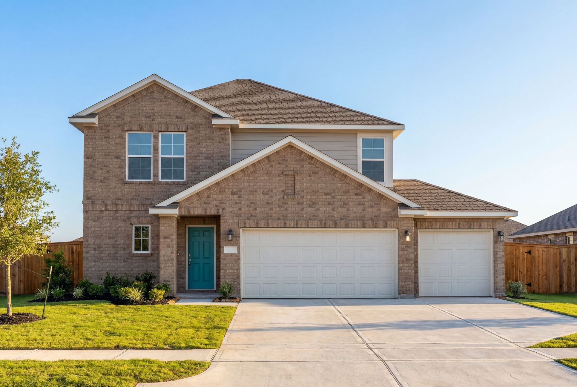 The Tierra A with 3-Car Garage:Build The Tierra A with 3-Car Garage - now starting at $349,990