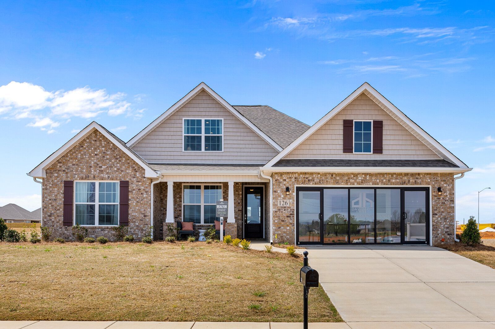 Exterior of Pikes Ridge Model Home