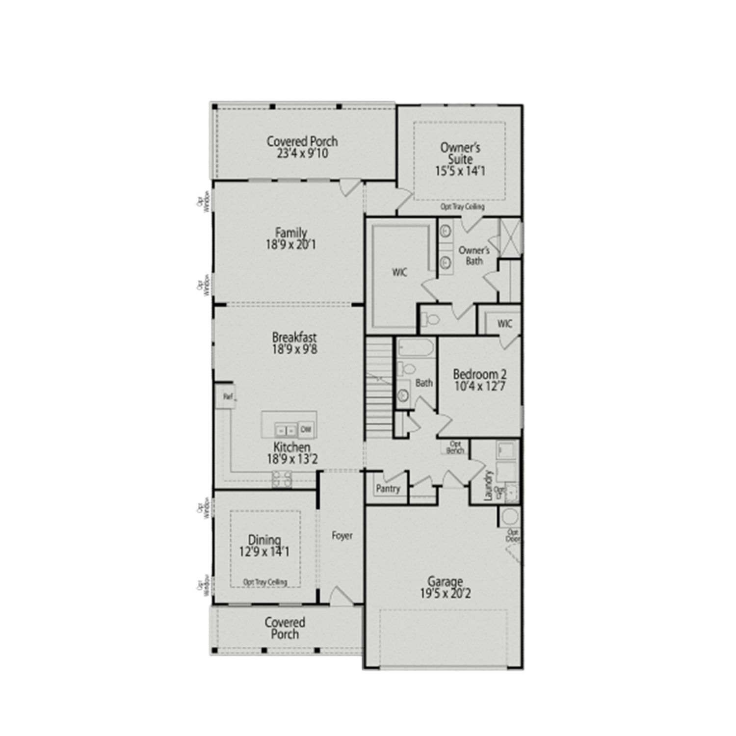 Plano de Planta:Main Floor Plan
