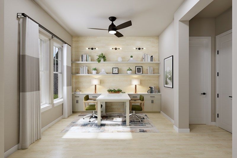 Interior:The Beeville - Study