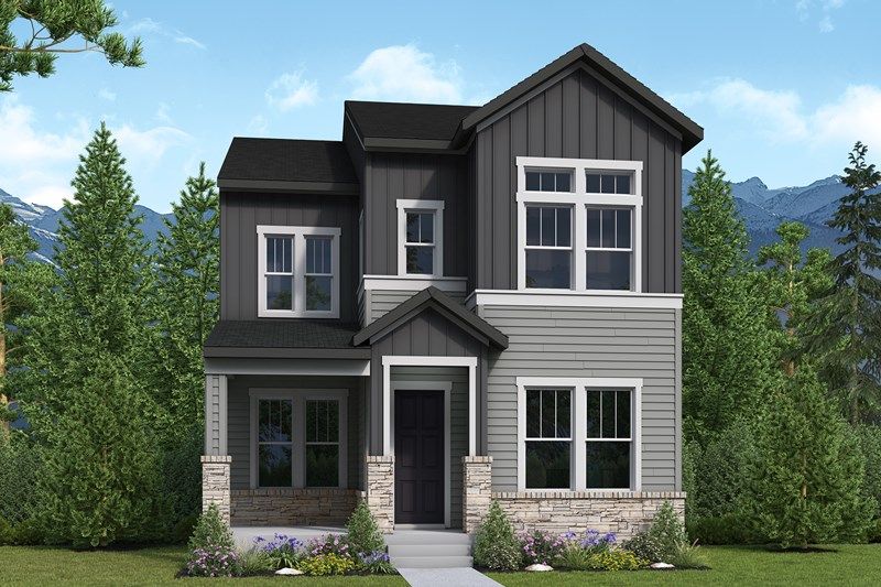 Exterior:The Bates - B Exterior