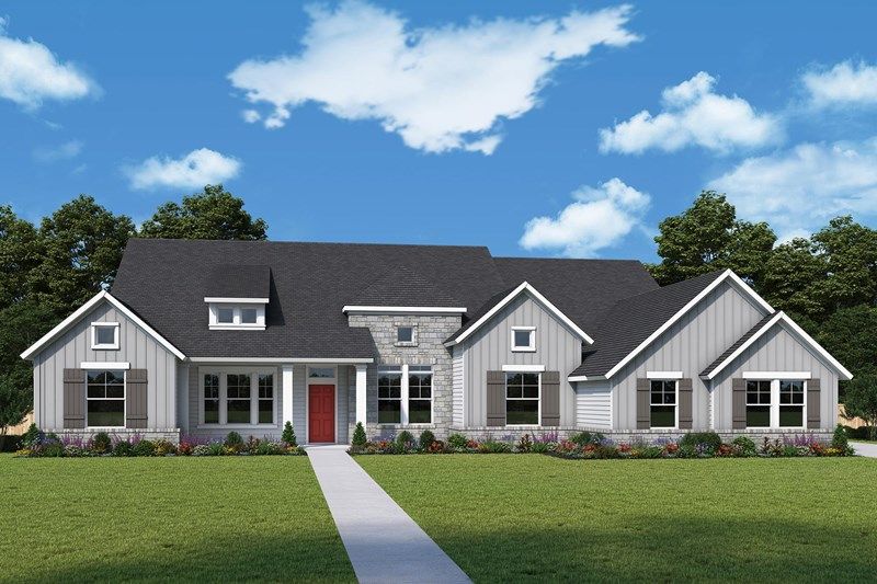 Exterior:The Live Oak - A Exterior