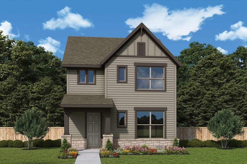 Exterior:The Brookline - A Exterior