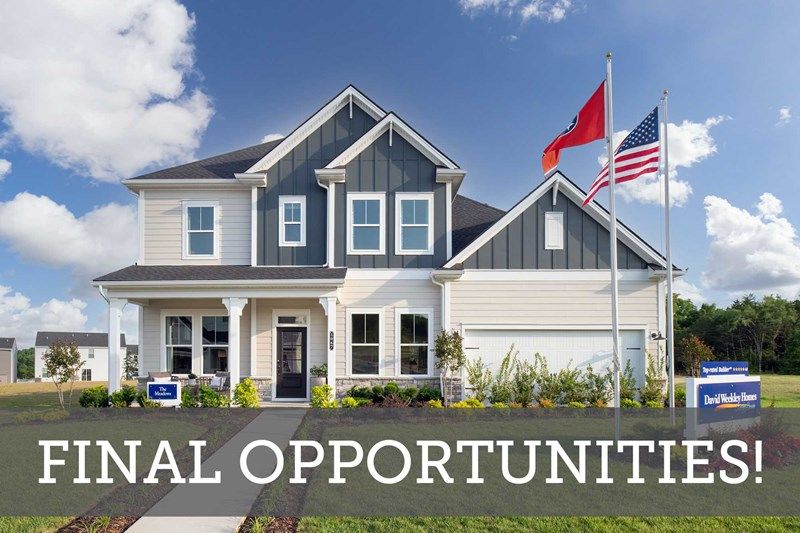 The Glades at Cedar Hills - Final Opportunities