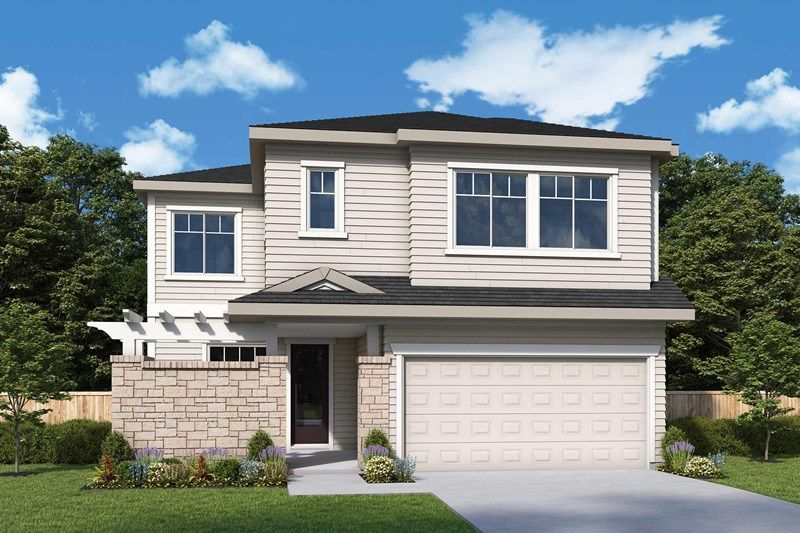 Exterior:The Capshaw - A Exterior