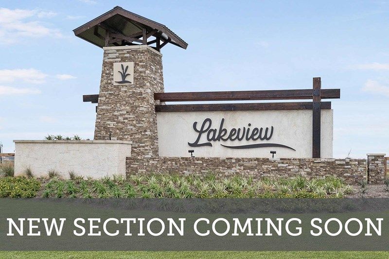 Lakeview - New Section Coming Soon