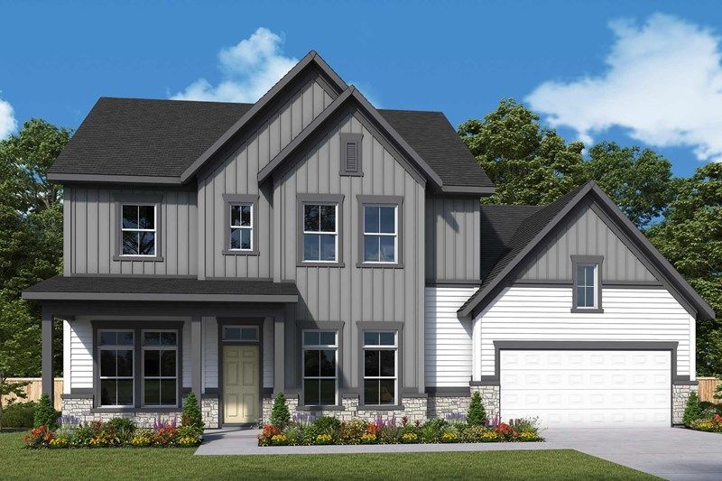 Exterior:The Benbrook - A Exterior