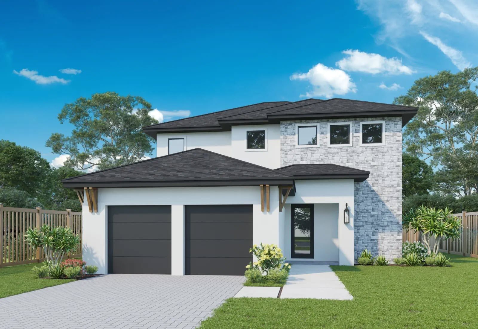 Elevation A:Messina 3696G