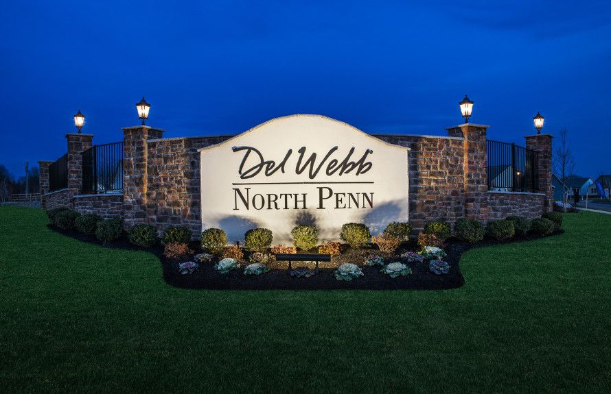 Del Webb North Penn Entrance