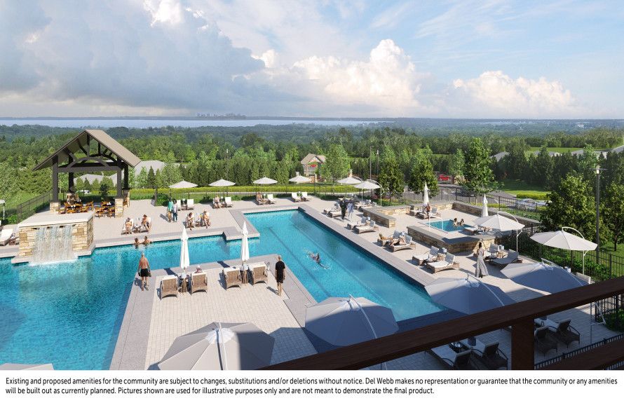 Clubhouse Pool/View Rendering
