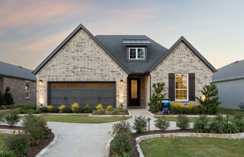 Palmary:The Palmary, a one-story home with 2-car garage