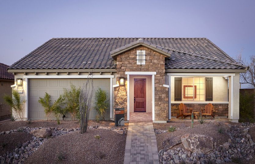 Exterior:Hideaway Single-Story Exterior Home