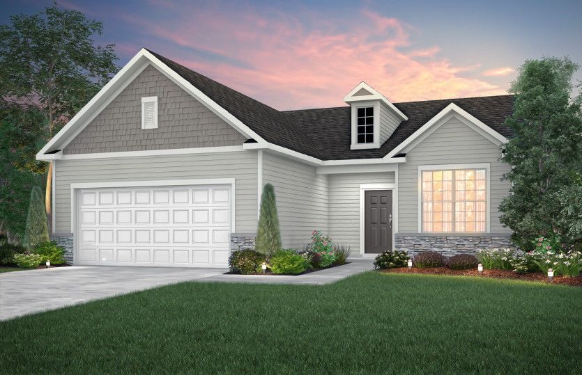 Castlerock with Basement:Heartland | Stone