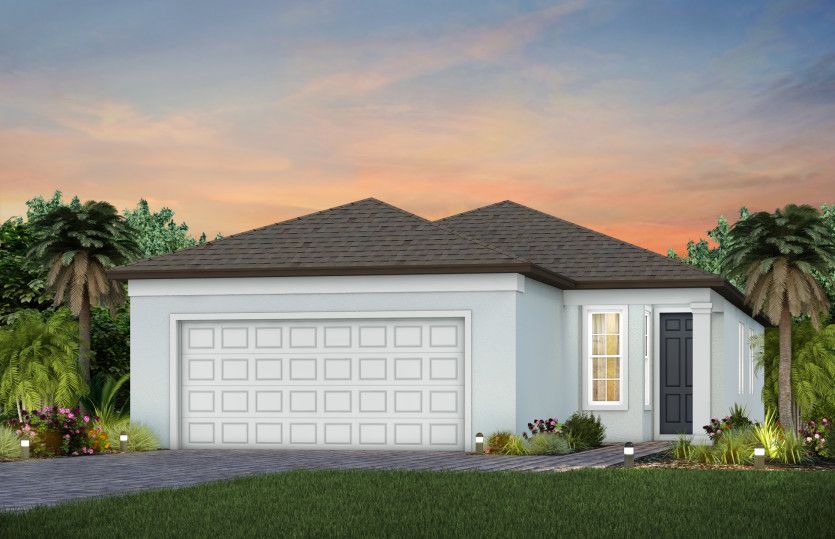 Exterior:Exterior Rendering, Elevation FM1