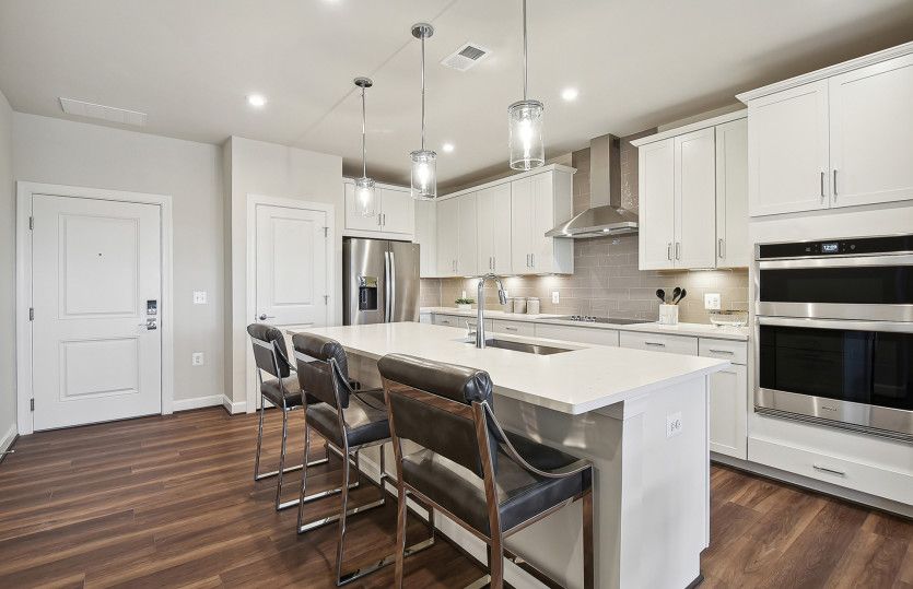 2.2.0 B - Bella:Open Floor Plan Centered Around the Kitchen
