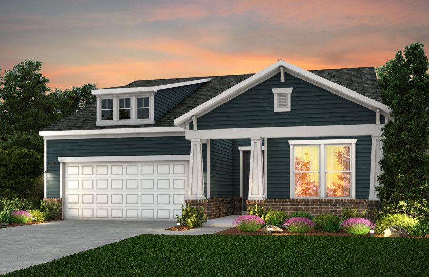 Prosperity with Basement:Home Exterior CR202