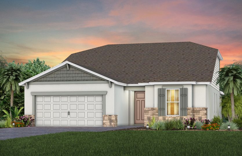 Mystique Grand:Exterior C2 with Stone