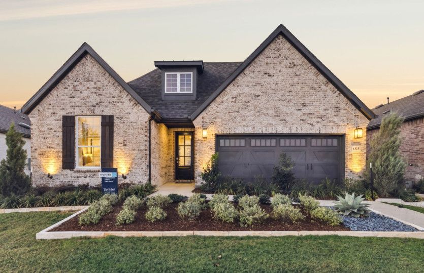 Palmary:The Palmary, a one-story home with 2-car garage