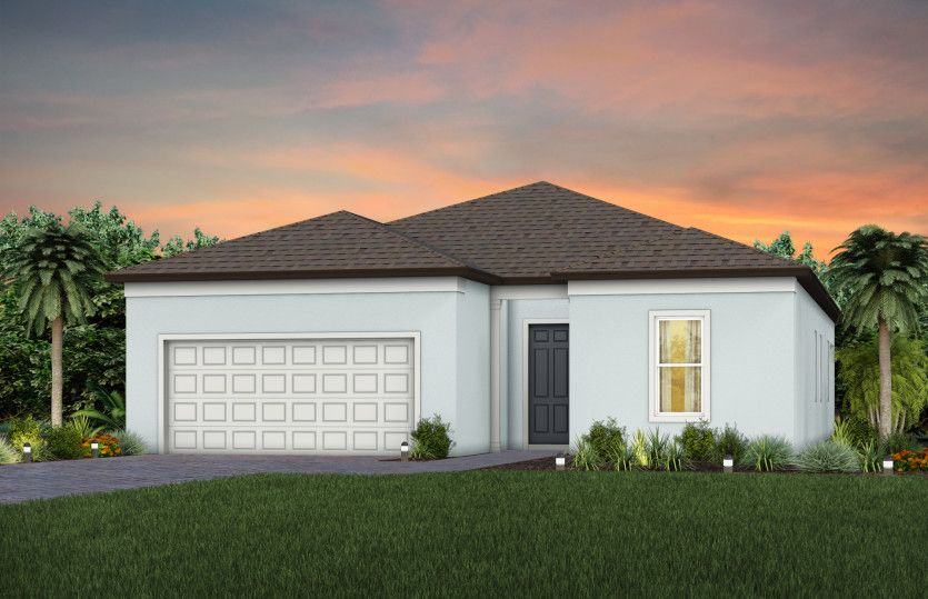 Exterior:Exterior Rendering, Elevation FM1