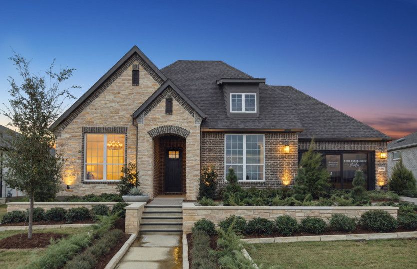Reverence:The Reverence, a one-story home with 2-car garage