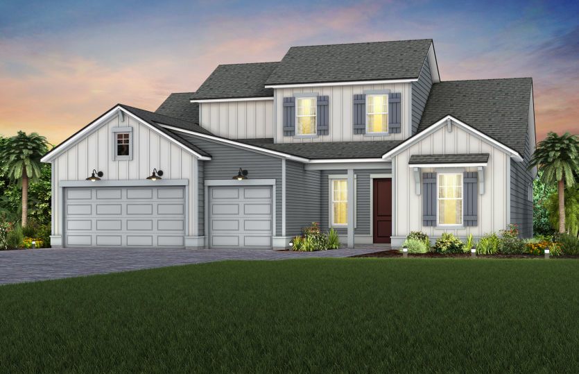 Stellar Grand:Farmhouse Elevation | FH2